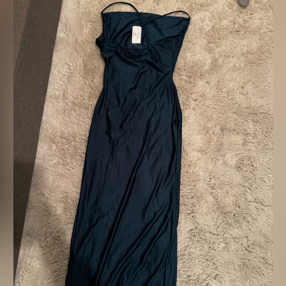 Windsor Arabella High Slit Cowl Dress - Picture 3 of 4